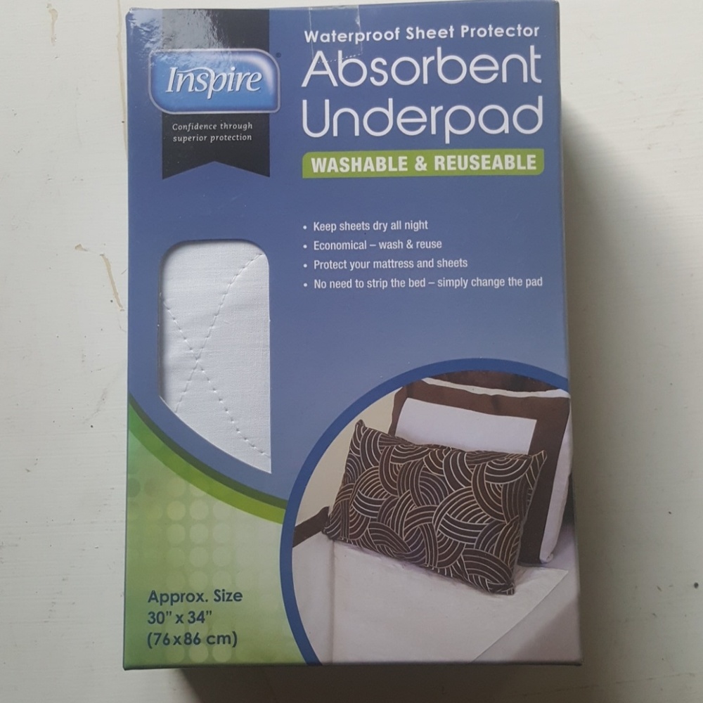 NIB Inspire Absorbant Washable Pad